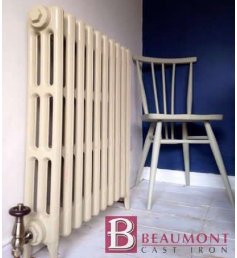 The Beaumont Victorian 3 Cast Iron Radiator from Budget Radiators